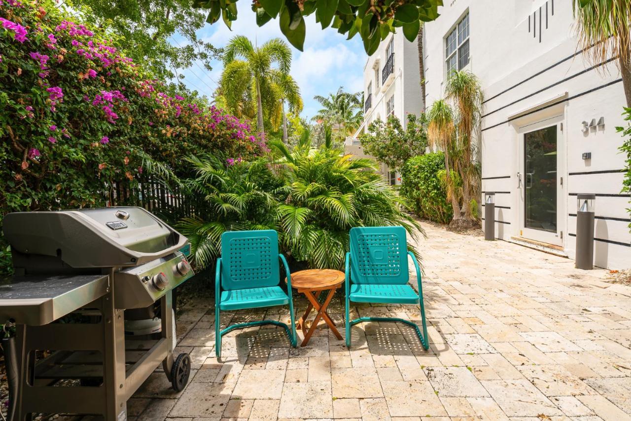 Fountain Condo 2 Story Pool Bbq Balcony Miami Beach Exterior photo
