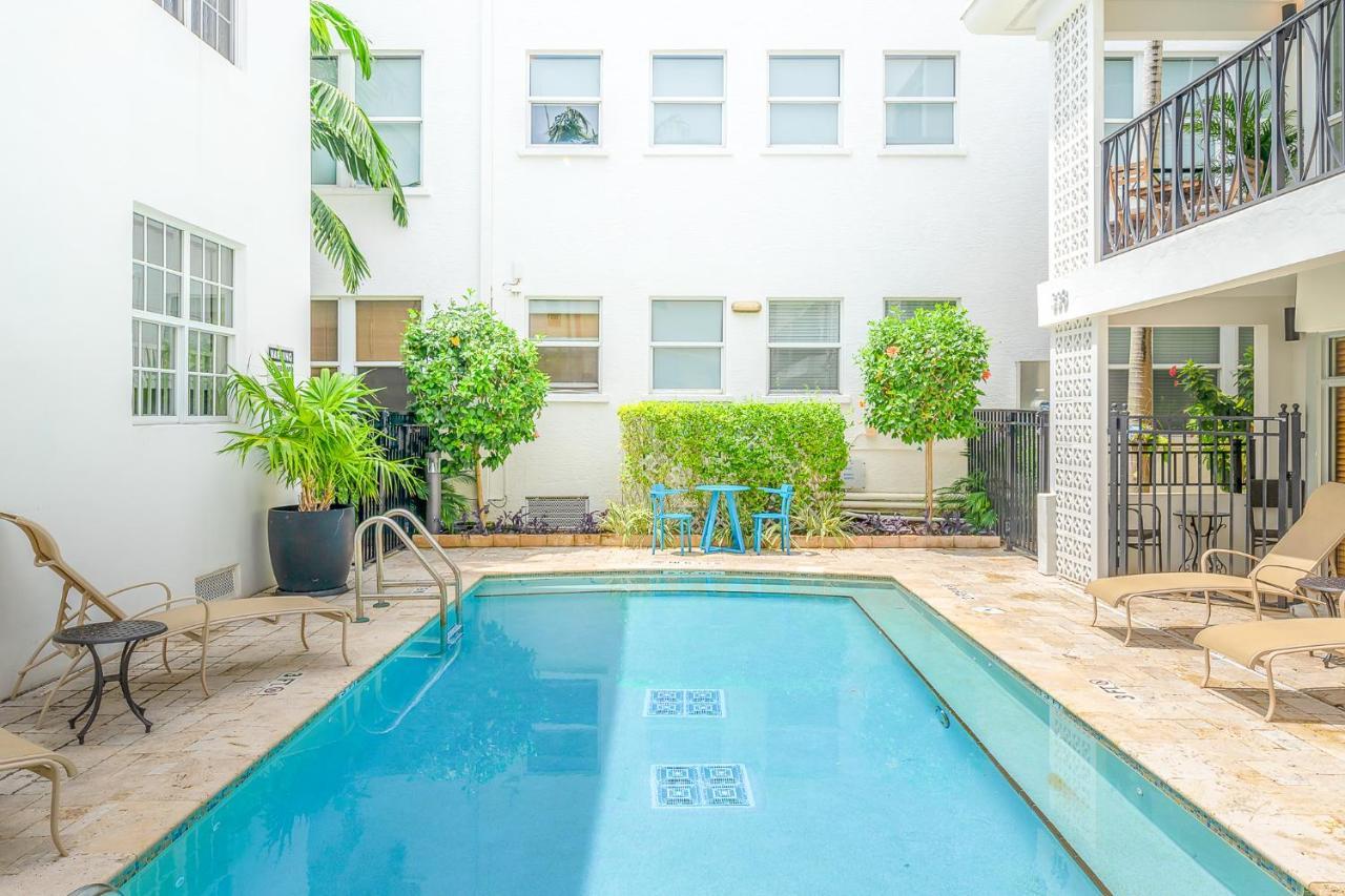 Fountain Condo 2 Story Pool Bbq Balcony Miami Beach Exterior photo